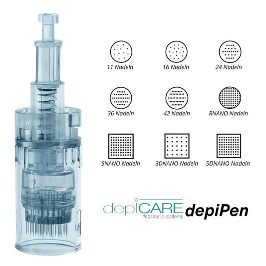 depiPen Nadeln (Microneedling-Stift) Set (10 Stück)